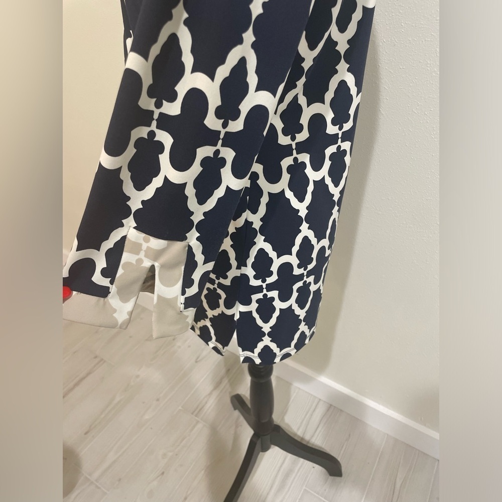 🍂 Charter Club navy 3/4 sleeve SZ medium EUC 🥰 - Picture 3 of 6